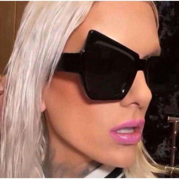 Fashion Irregular Square Sunglasses Funny Party Asymmetrical Sun Glasses - Picture 3 of 12